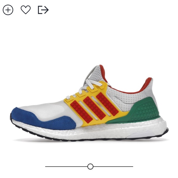 adidas Ultra Boost DNA x Lego MultiColor ❤️💛💚💙Woman’s 7 RARE Sneakers - Picture 9 of 12